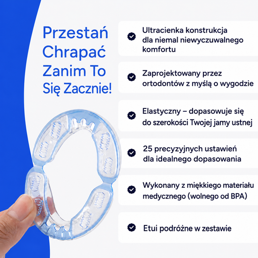 Snorlab- przestań chrapać po pierwszej nocy