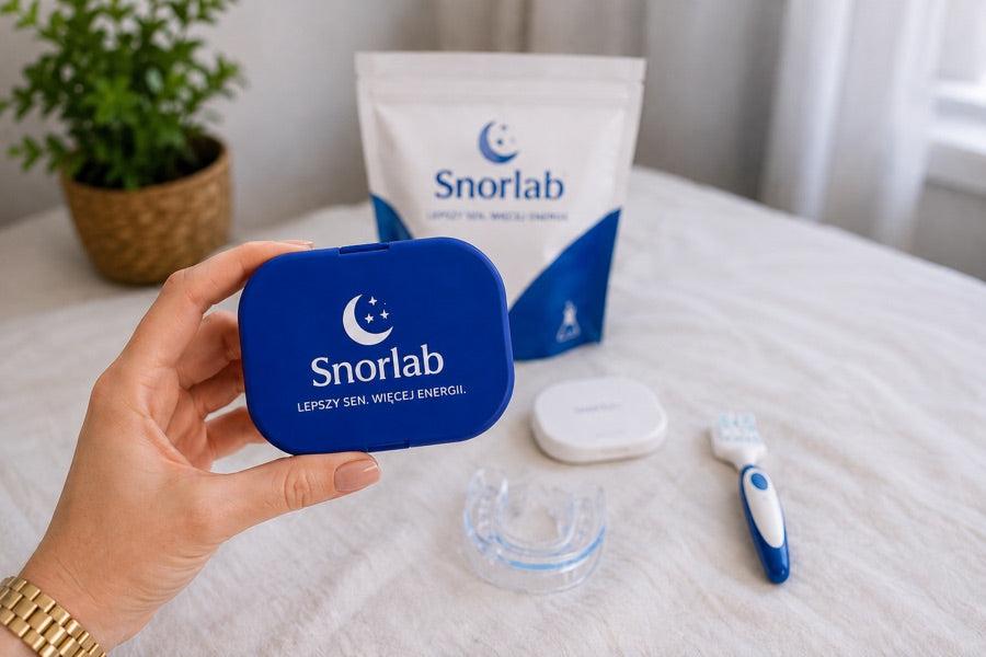 SnorLab® z etui podróżnym